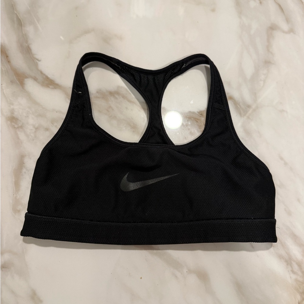 Nike Women's Black Racerback Sports Bra